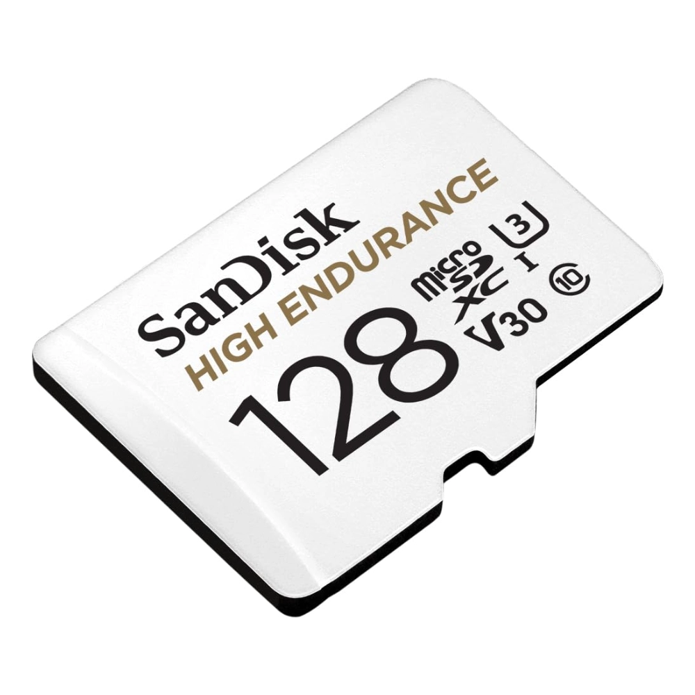 Sandisk Micro SD Card 128GB High Endurance For DSLR With Adapter (Open Box) view 3